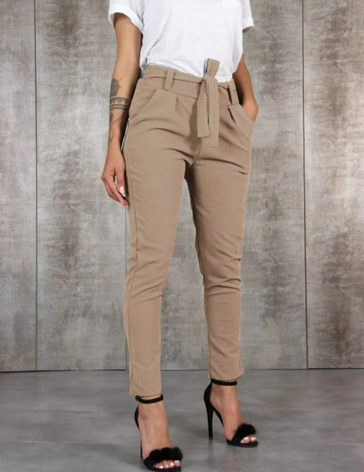 Colette | Stijlvolle Hoge Taille Broek voor Dames